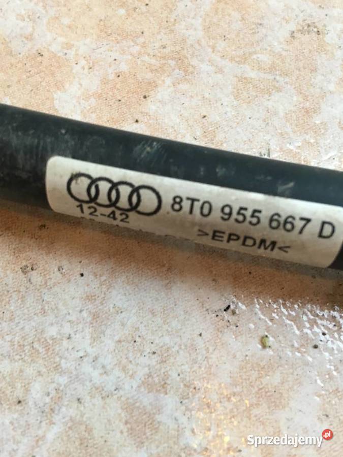 PRZEWÓD SPRYSKIWACZY lampy Audi A5 8T0955667D osobowe Szczecin
