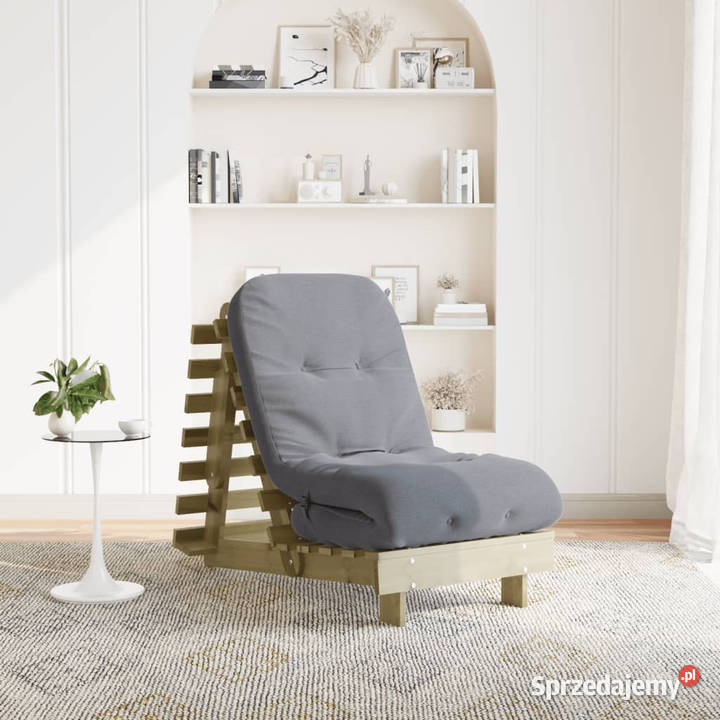 Sofa rozkładana futon z materacem 60x206x11 Warszawa sprzedam