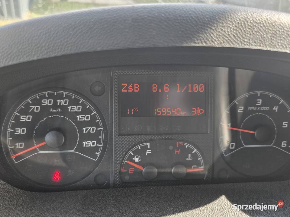Kamper campervan jumper nowa zabudowa Faktura