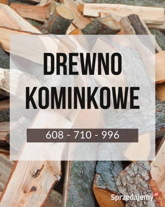 Drewno kominkowe opałowe transport Brzoza Dąb Opał łódzkie Pabianice