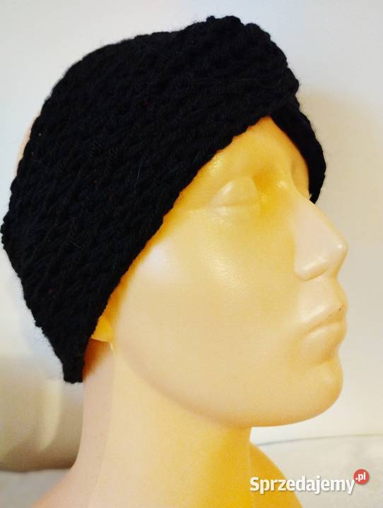Opaska na głowę wełna alpaka handmade Galanteria i dodatki Olsztyn