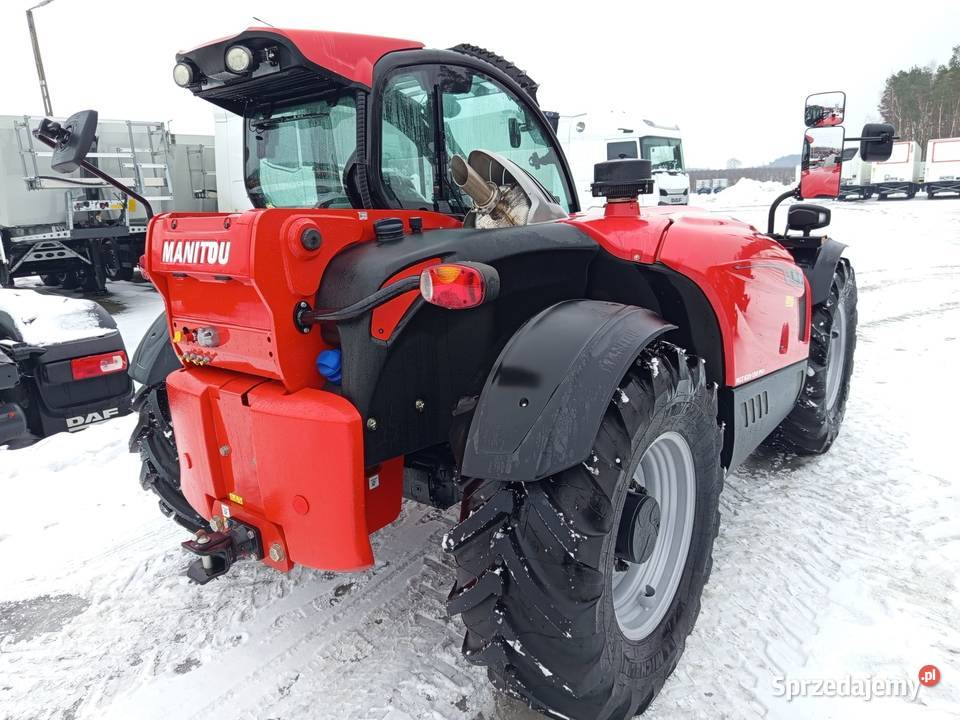 FABRYCZNIE NOWA Ładowarka teleskopowa Manitou mazowieckie Józefów