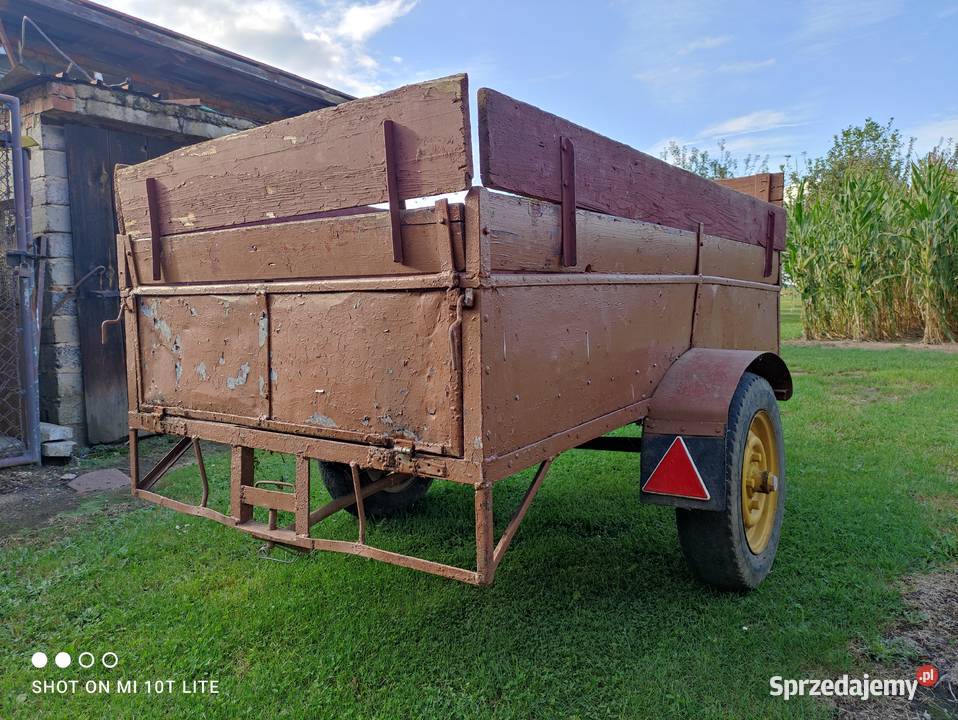 Przyczepka do ciągnikaauta lekka samoróbka Racibórz
