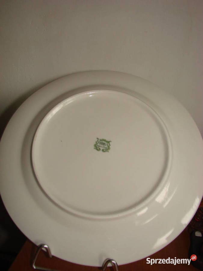 chiński porcelanowy talerz PRL