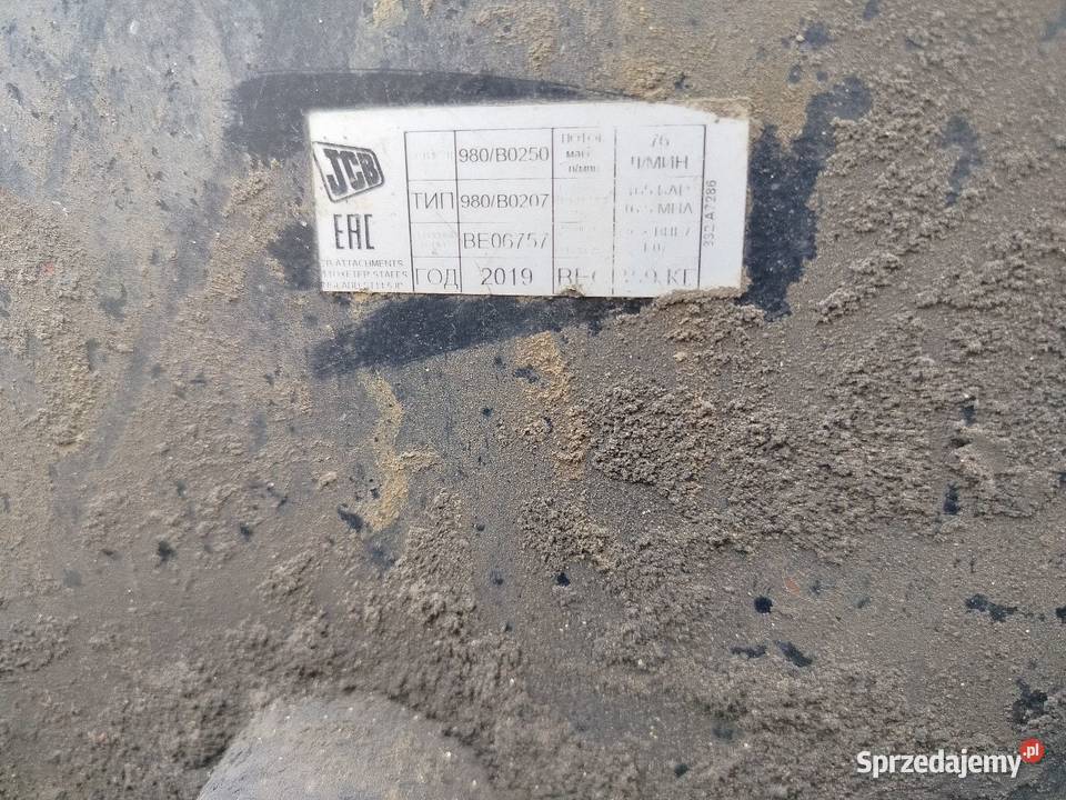 JCB Młot hydrauliczny do JCB 3cx4cx Bydgoszcz sprzedam