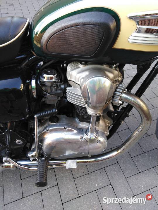 Kawasaki w650 zielony Sejny