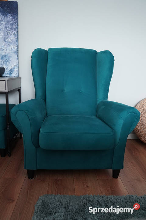 Fotel uszak podnóżekpufa Kąty Wrocławskie