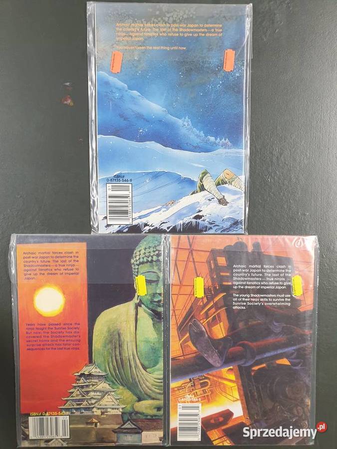 Shadowmasters 3 komiksy Marvel USA 1989 Gdynia