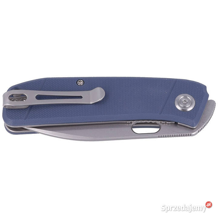 Nóż składany Kubey Hyde Denim Blue G10 Sand Akcesoria, narzędzia i noże mazowieckie Warszawa