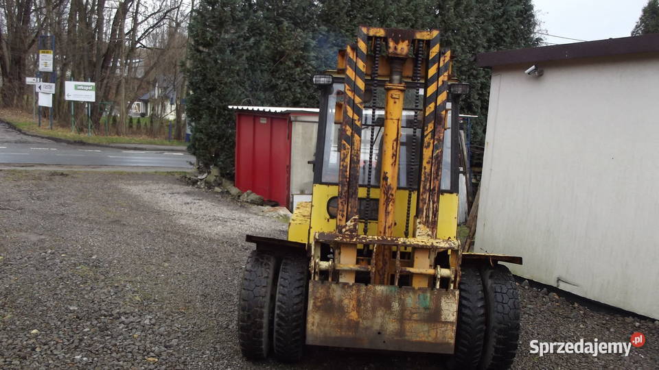 wozek widlowy terenowy lwow 4 tony śląskie Łaziska Górne