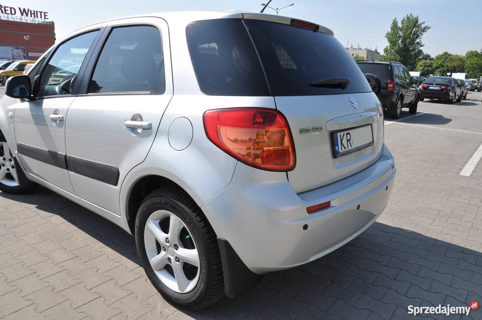 SUZUKI SX4 2WD 16 107 benzyna 1 wł salon światła przeciwmgłowe Kraków