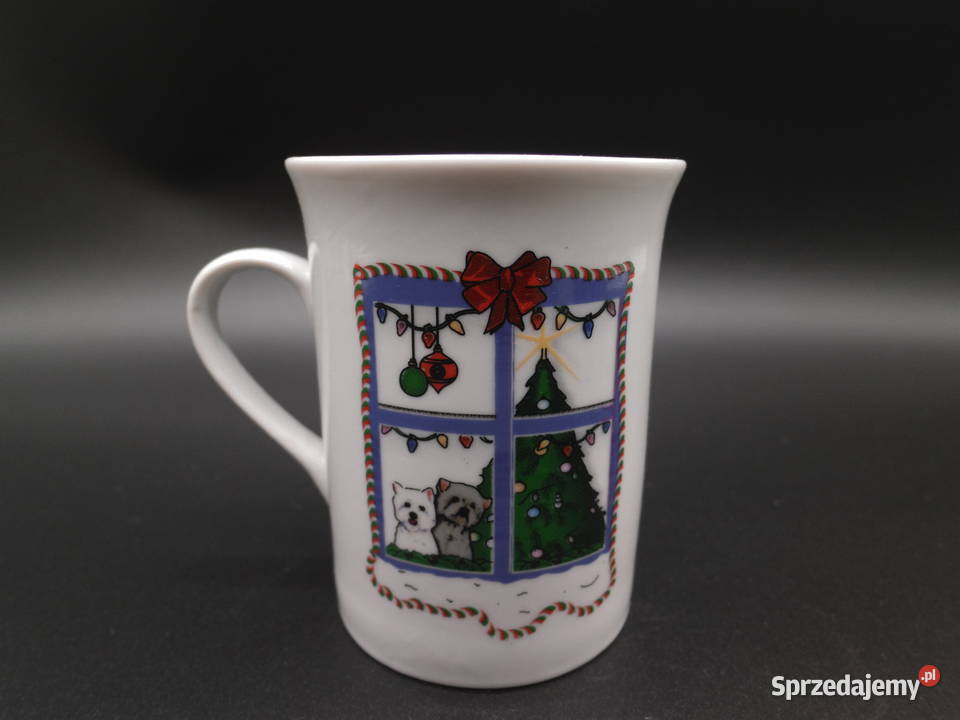 Kubek z motywem świątecznym Raszków
