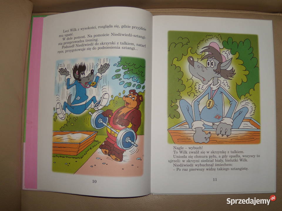 Wilk i zając Mistrz sportu Książki dla dzieci Warszawa