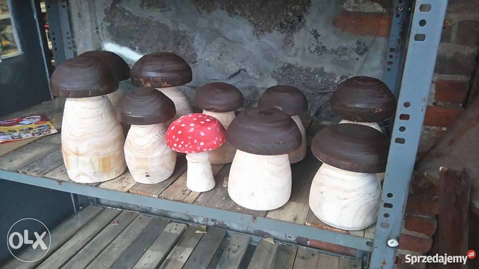 Grzybki z drewna Dom i Ogród Łupowo