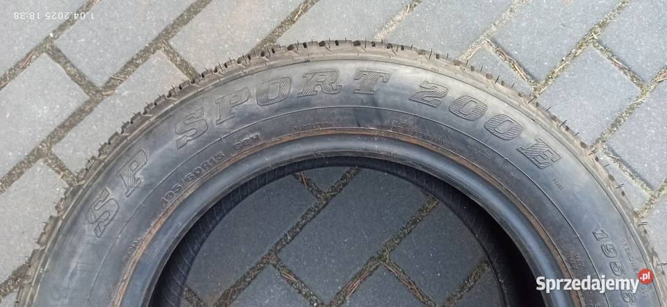 Opony 196 60 r15 lato para 2 Dunlop lato Samochodowe Opole