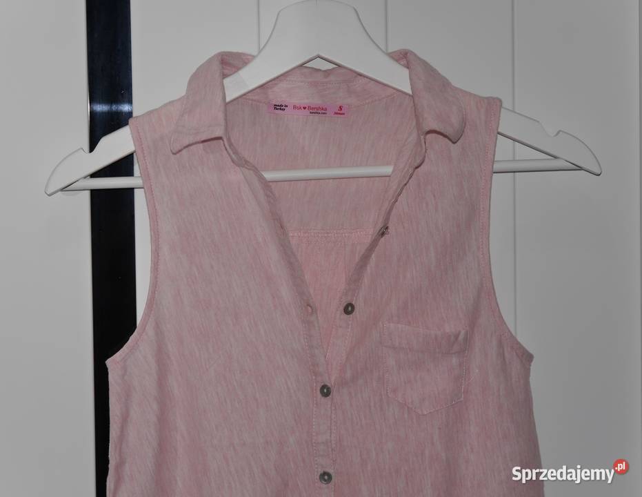 Bershka świetna bluzka wiązanie 36 S Bluzki i koszule Wrocław