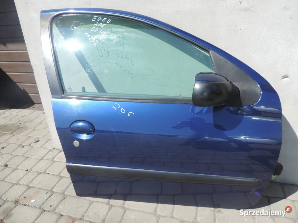 Drzwi Prawy Przód Peugeot 206 FL 5D EGED Nowy Sącz