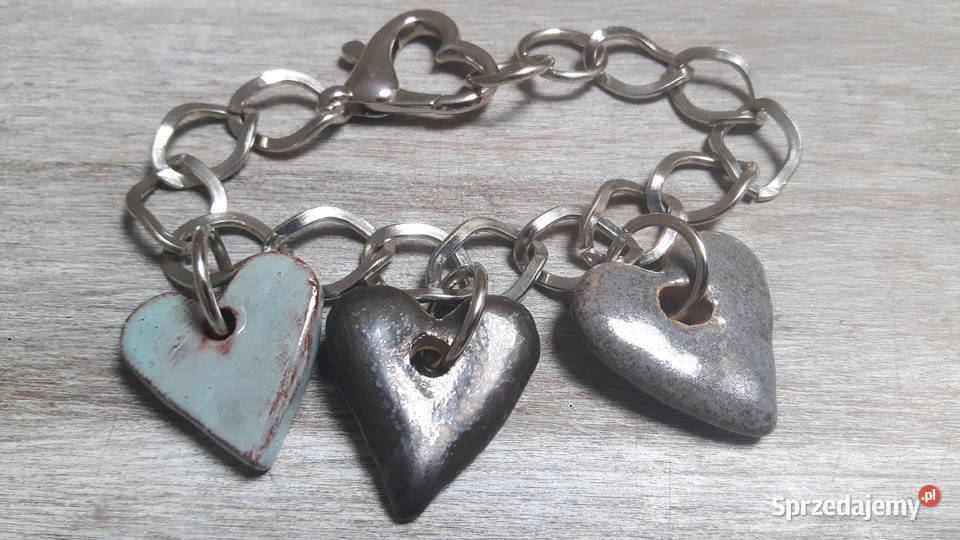 Bransoletka ceramiczna ręcznie wykonana Otwock