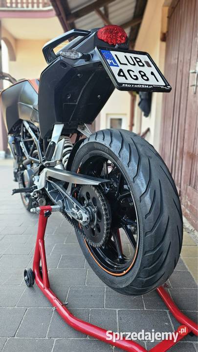 KTM DUKE 125 lubelskie Zabiele