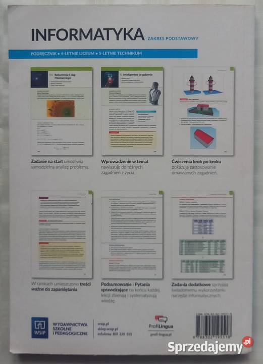 Informatyka 3 podręcznik liceum i technikum Małkinia Górna