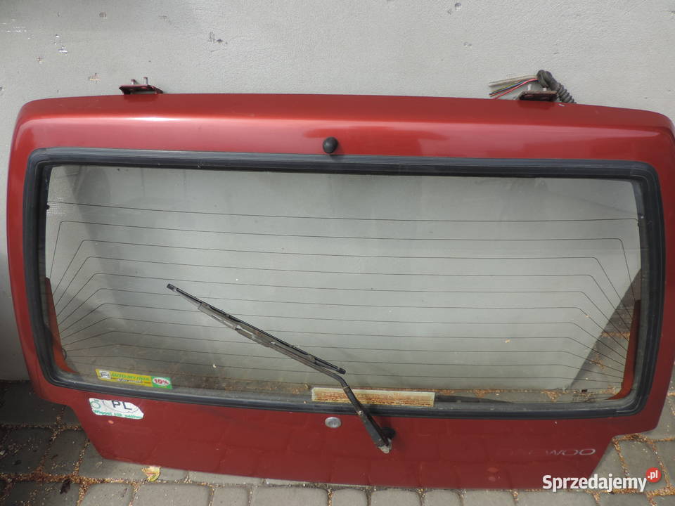 KLAPA TYLNA BAGAŻNIKA DAEWOO TICO Rok produkcji 1998 małopolskie Nowy Sącz