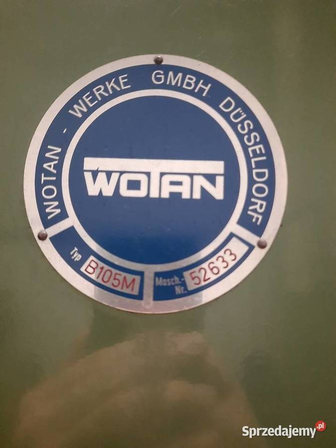 Wytaczarka WOTAN B105M STAN IDEALNY ISO 50 Moszna-Wieś