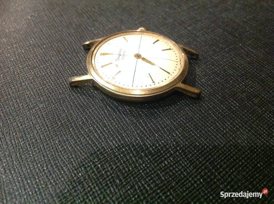Stary Zegarek Pozłacany Męski DUGENA FESTA Nowa Sól sprzedam