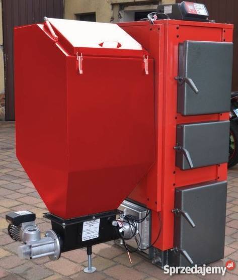 Kocioł piec co EKOLOGICZNY z podajnikiem 50kw do Piece i kominki wielkopolskie sprzedam