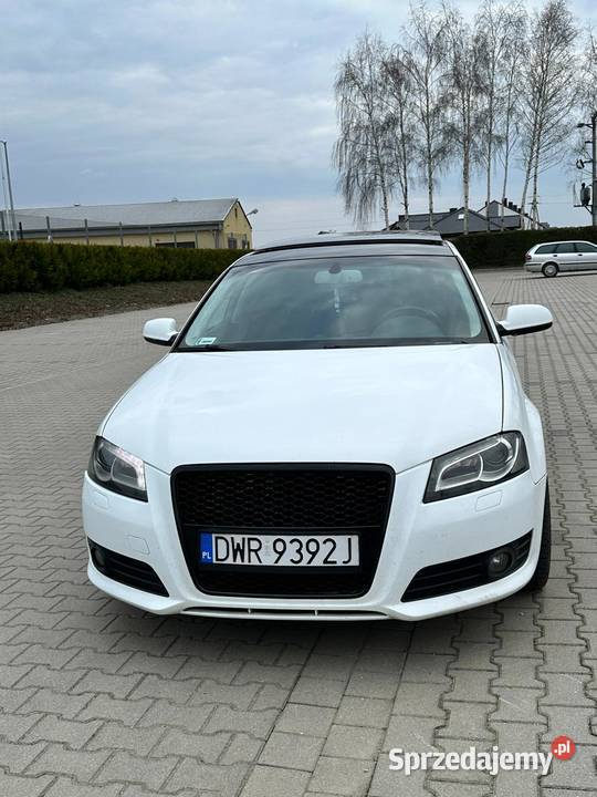 Audi a3 8p 20 białe dolnośląskie