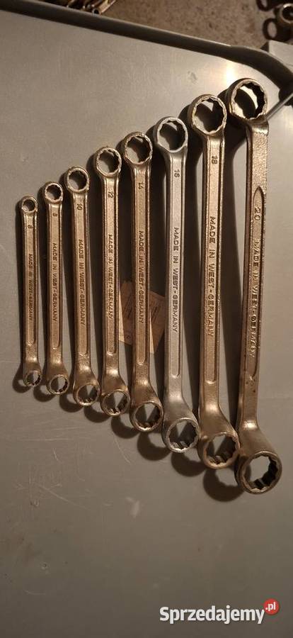 Klucze oczkowe odgięte Selected Special Steel