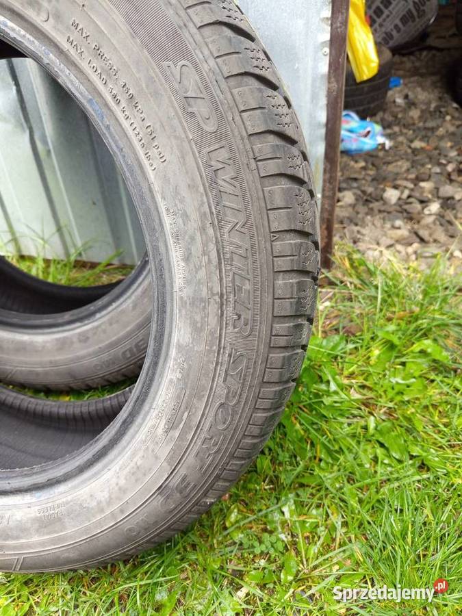 Opony 2 Hankook 2 Dunlop 18565R15 ZIMA ładny Samochodowe łódzkie Zgierz