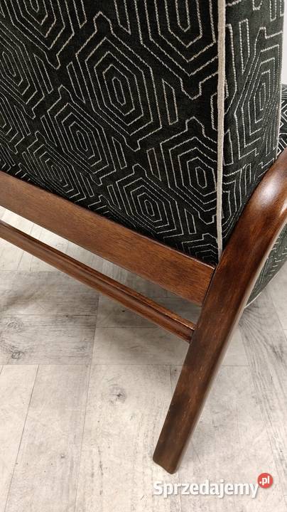 fotel fotele art deco vintage lata 50te design łódzkie