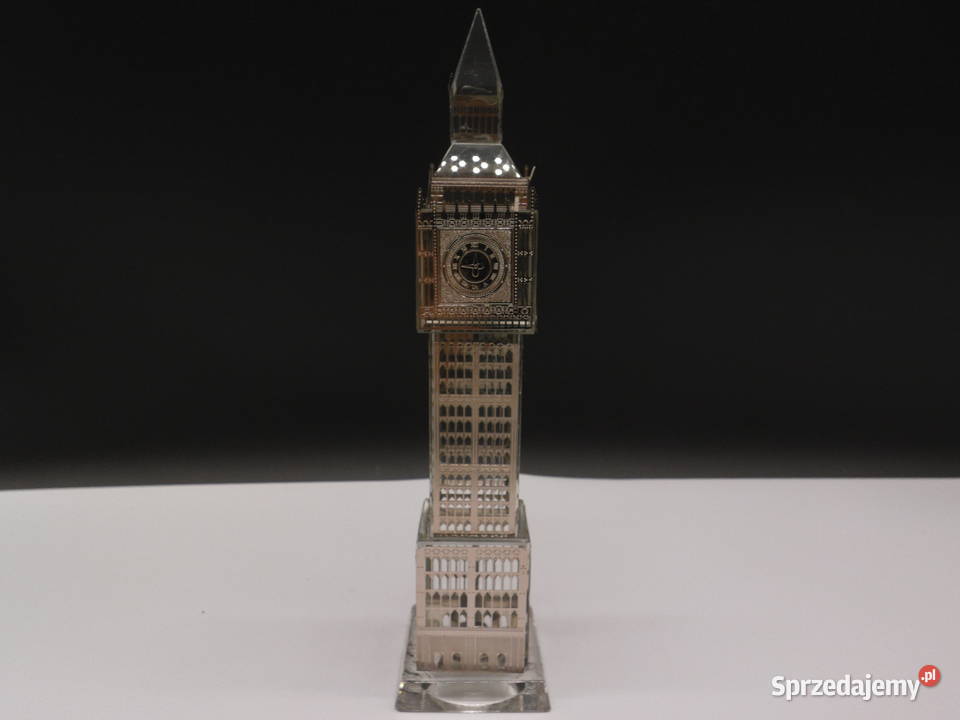 Pamiątkowa Figurka Kryształowa Big Ben Londyn Raszków