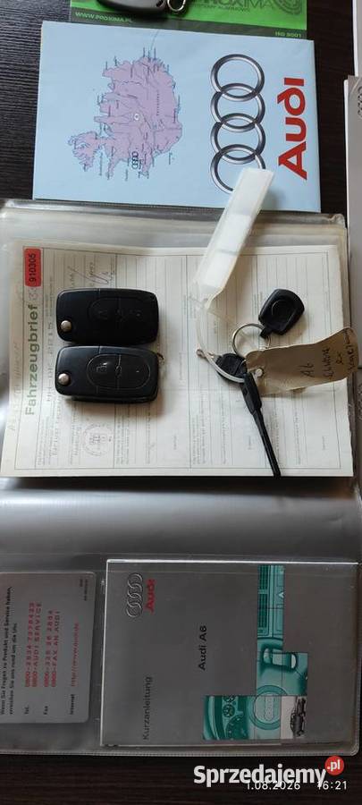 Audi A6 C5 1997 265 Zadbana limuzyna komfort i Gdańsk sprzedam