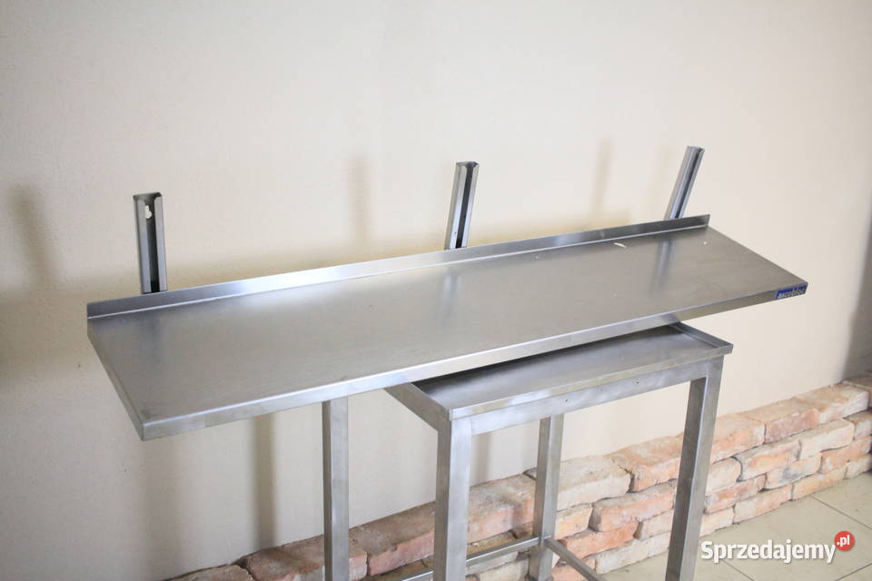 Półka metalowa idealna gastronomii 140x30 Pszczyna