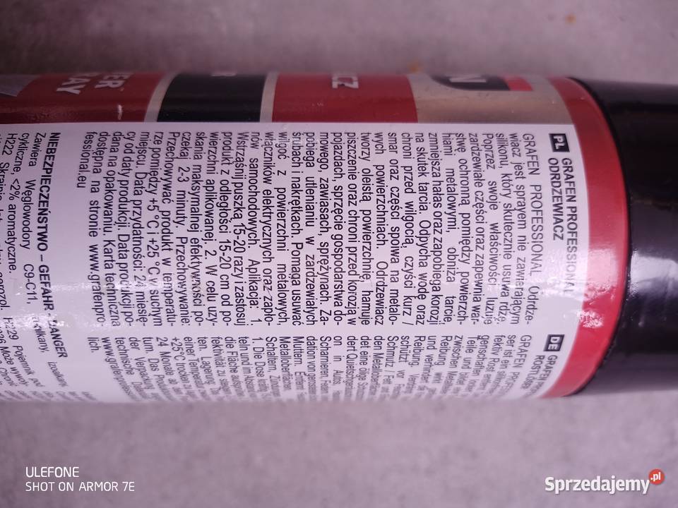 Odrdzewiacz GRAFEN 500ml Suwałki