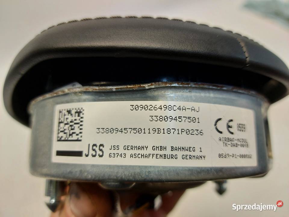 BMW G05 X5 30d 2019r BMW AIRBAG KIEROWCY sprzedam