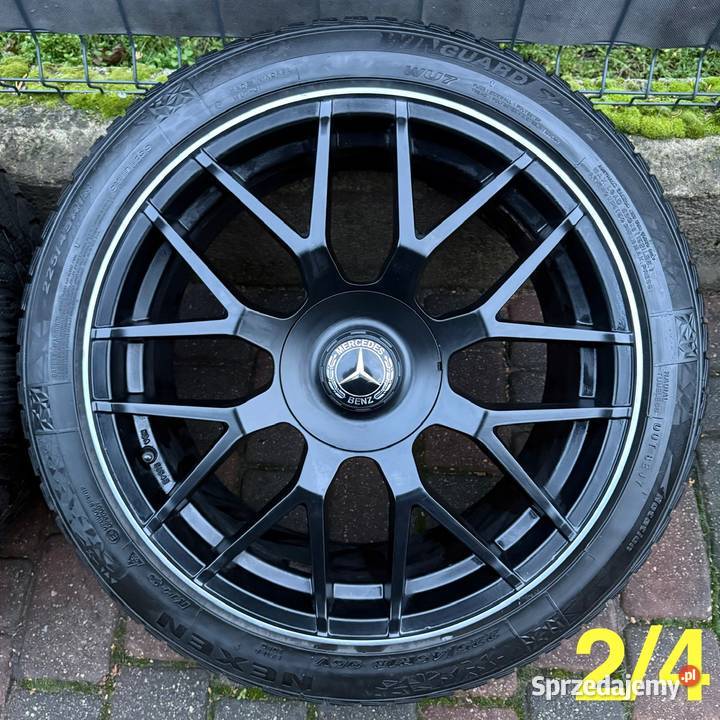Zimowe 18 Mercedes W205 W117 felgi koła Komplet wielkopolskie Lubasz