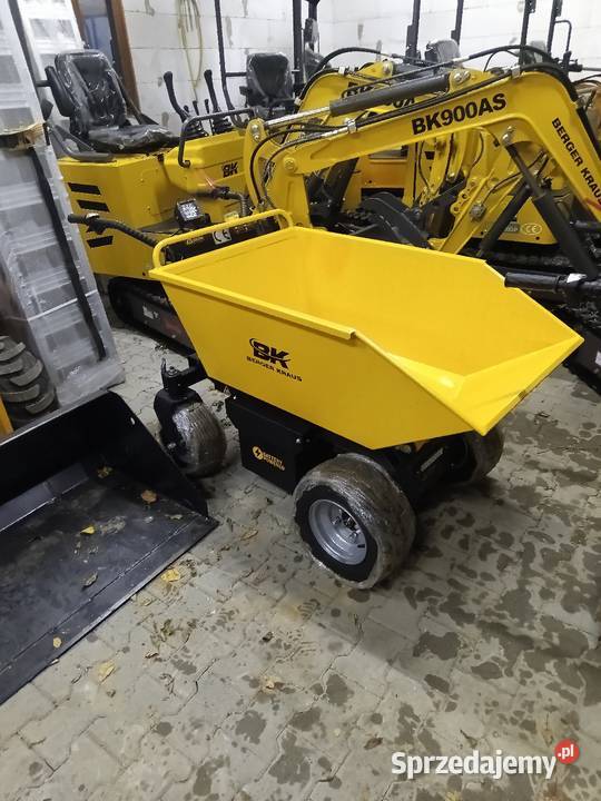 Elektryczne wozidło kołowe wywrotka BK500HE małopolskie Nowy Sącz