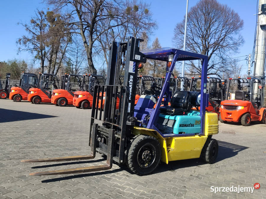 wózek widłowy Komatsu FG20T11E 2 tony duplex 33