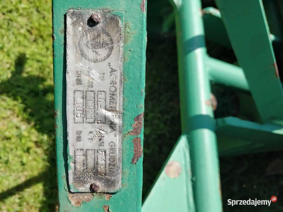 Glebogryzarka Agromet Unia Grudziądz podlaskie Juchnowiec Dolny