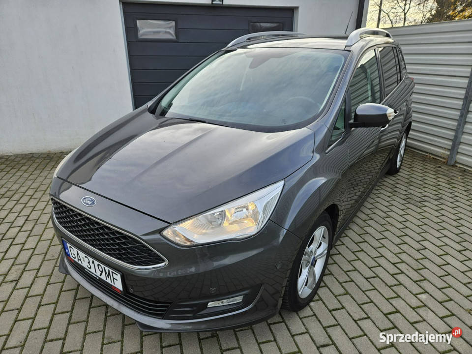 Ford Grand C 15 TDCi 120 doinwestowany ASR (kontrola trakcji) Gdynia