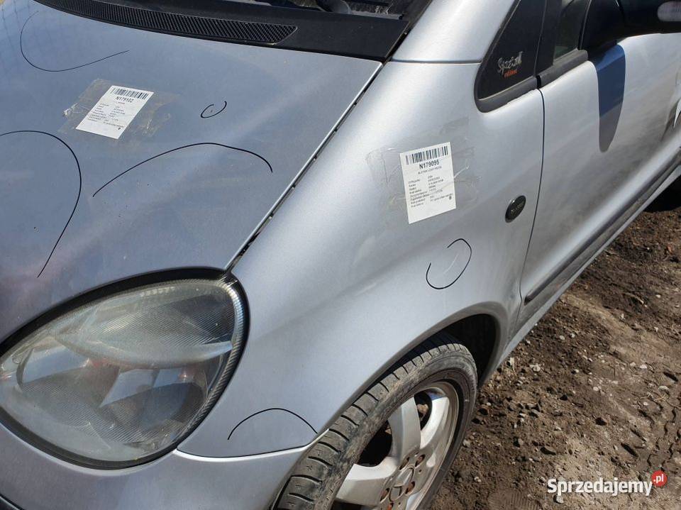 BŁOTNIK LEWY PRZÓD MERCEDES A KLASA W168 761 Lipno