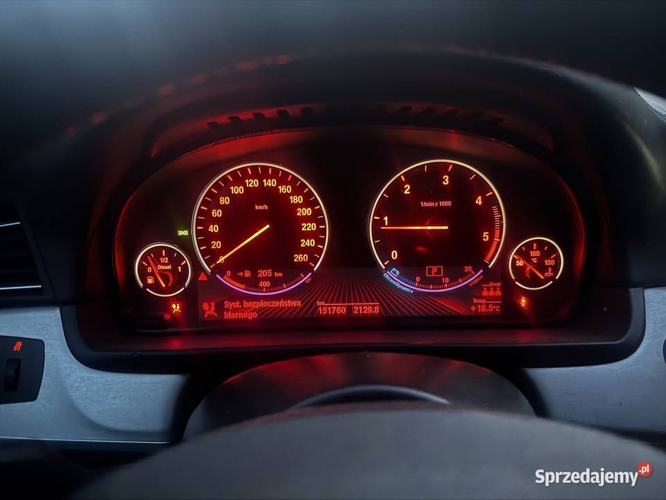 BMW 520d MPakiet 082012 lekko uszkodz 151000 szary śląskie Jaworzno sprzedam