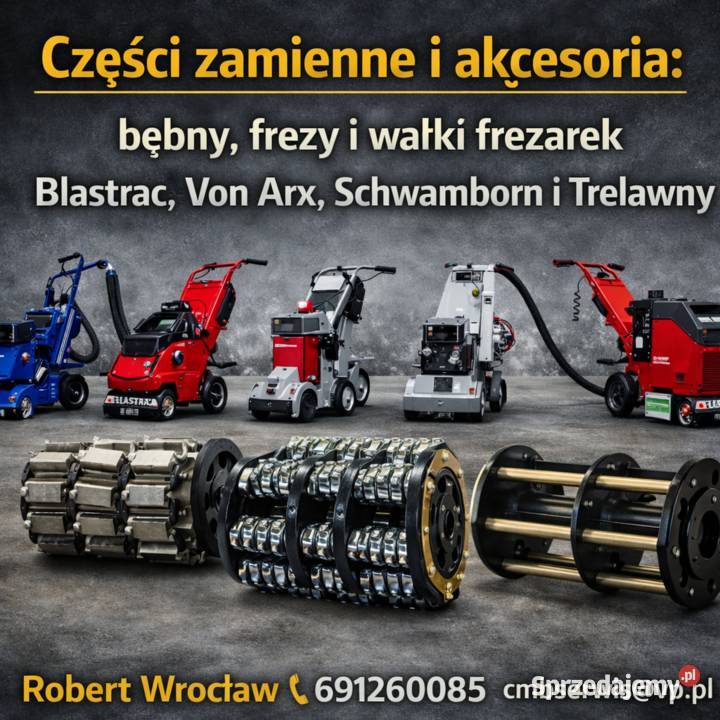 Frezarka rdzeń bęben Osprzęt roboczy opolskie Opole