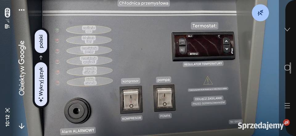 Chiller Agregat wody lodowej 15KW Gorlice