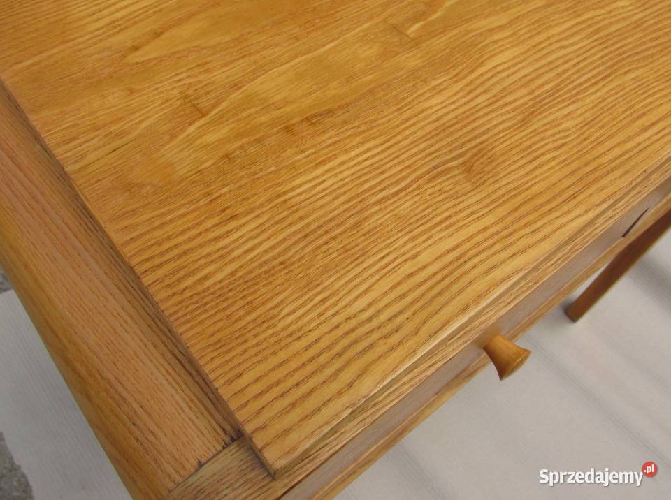 Stolik PRL 640b 1960 jesion renowacji podlaskie Białystok