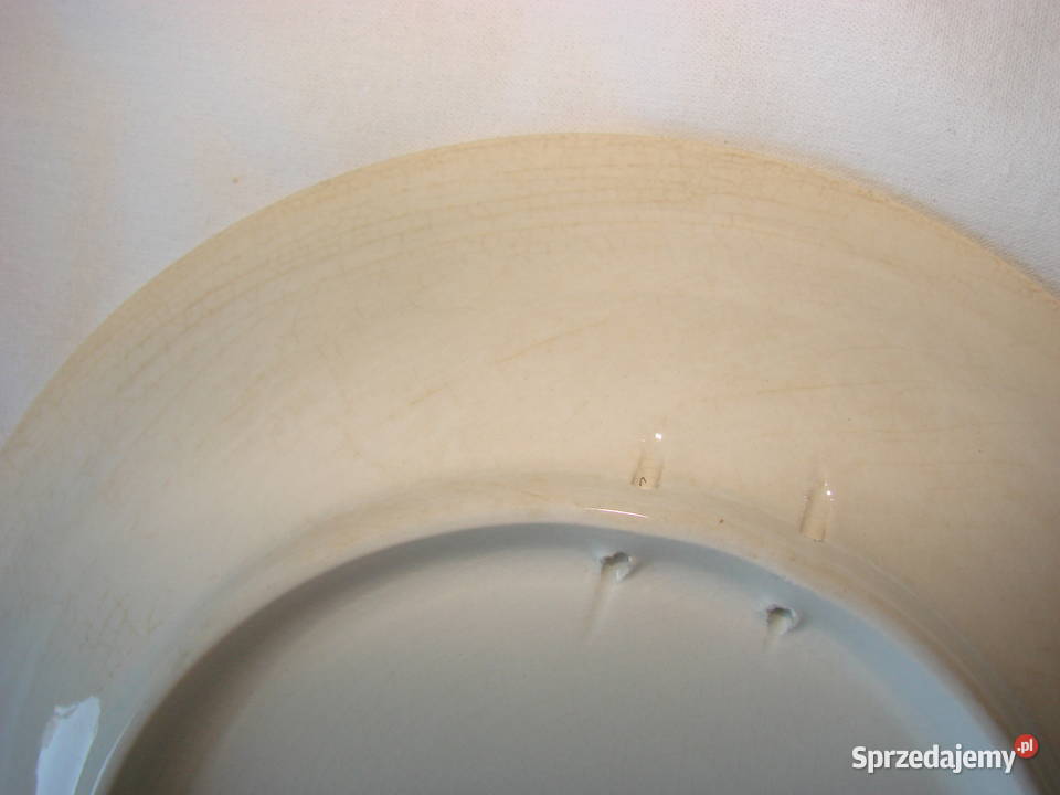 Włocłąwek fajansowy talerz 24 pomorskie