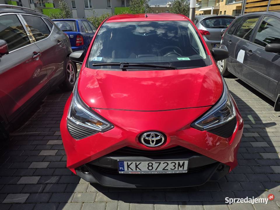 Toyota Aygo 2018 przebieg 10kkm Kraków