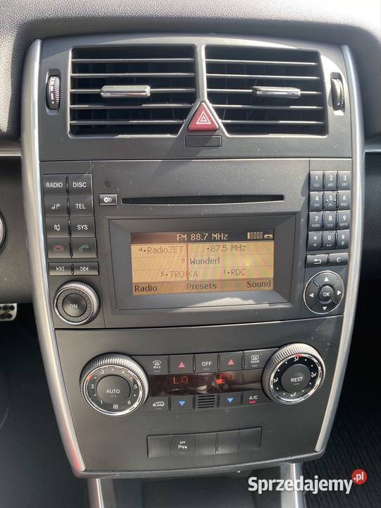 Mercedes Benz B180 20D 2008 skórzana tapicerka Łuków